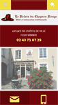 Mobile Screenshot of lerelaisduchapeaurouge.com